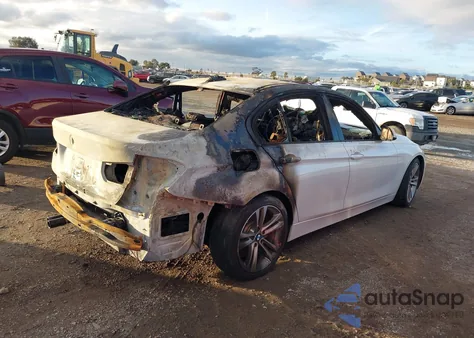 2016 BMW 328I z USA, uszkodzony, nr VIN WBA8E9C5XGK604215